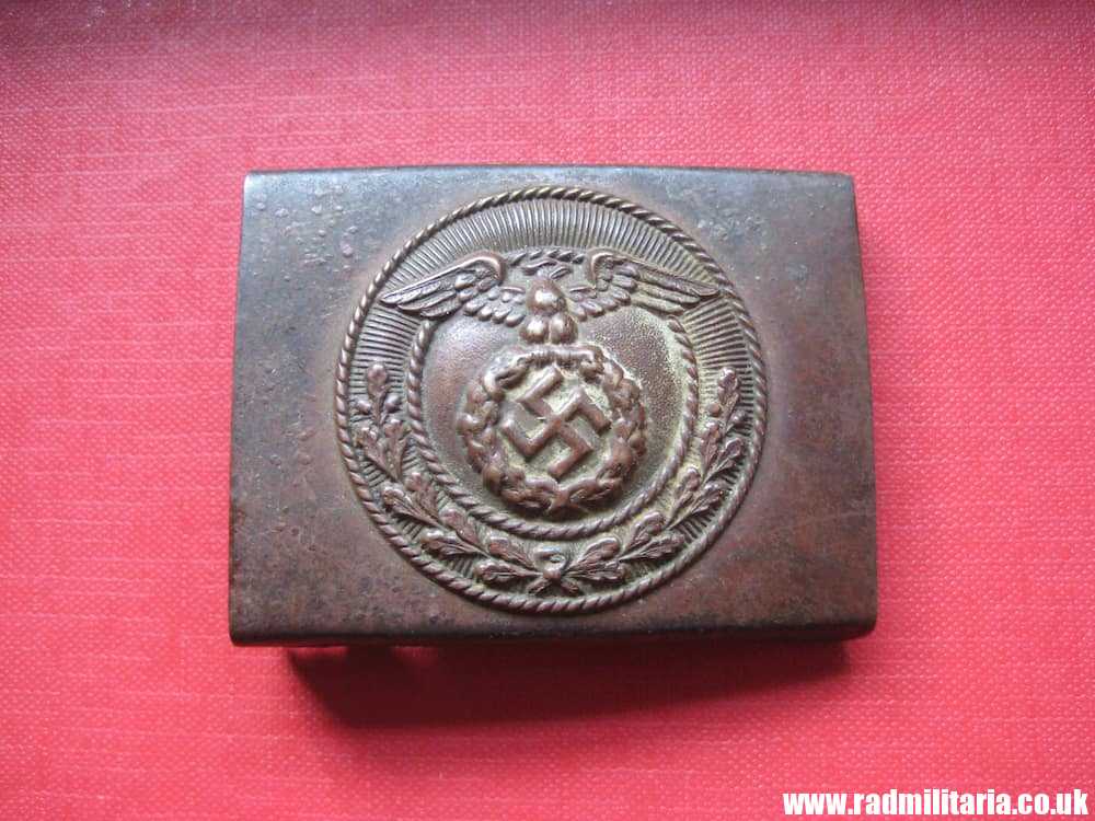 & WW2 German SA BELT BUCKLE - battlefield relic, metal detecting find. Genuine !!! - Image 2