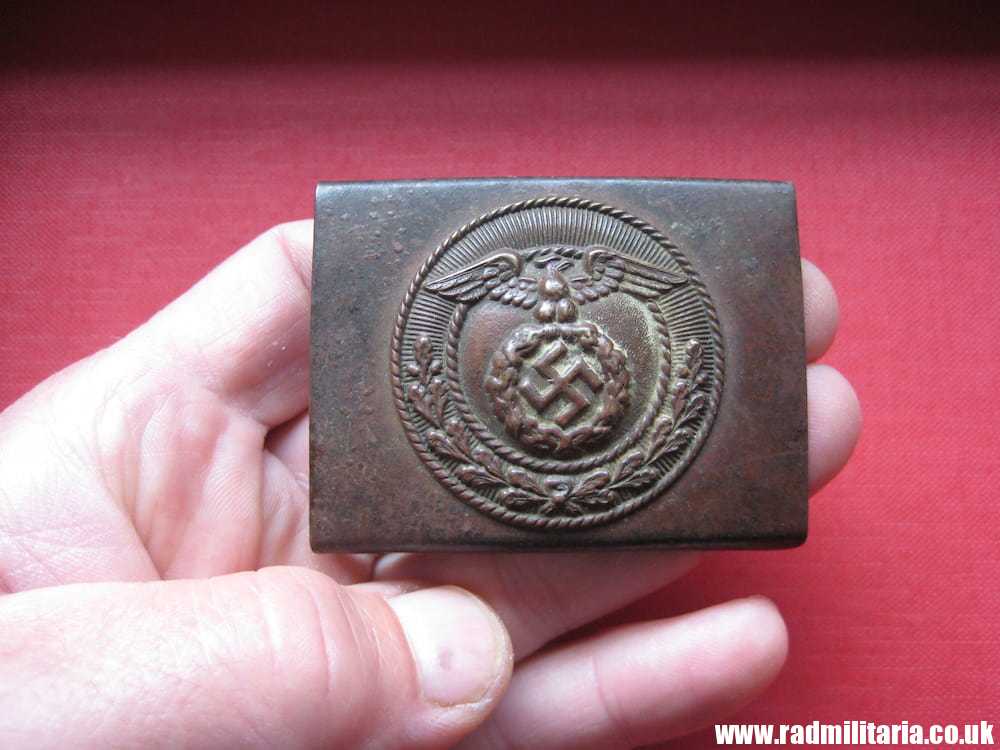 & WW2 German SA BELT BUCKLE - battlefield relic, metal detecting find. Genuine !!! - Image 5