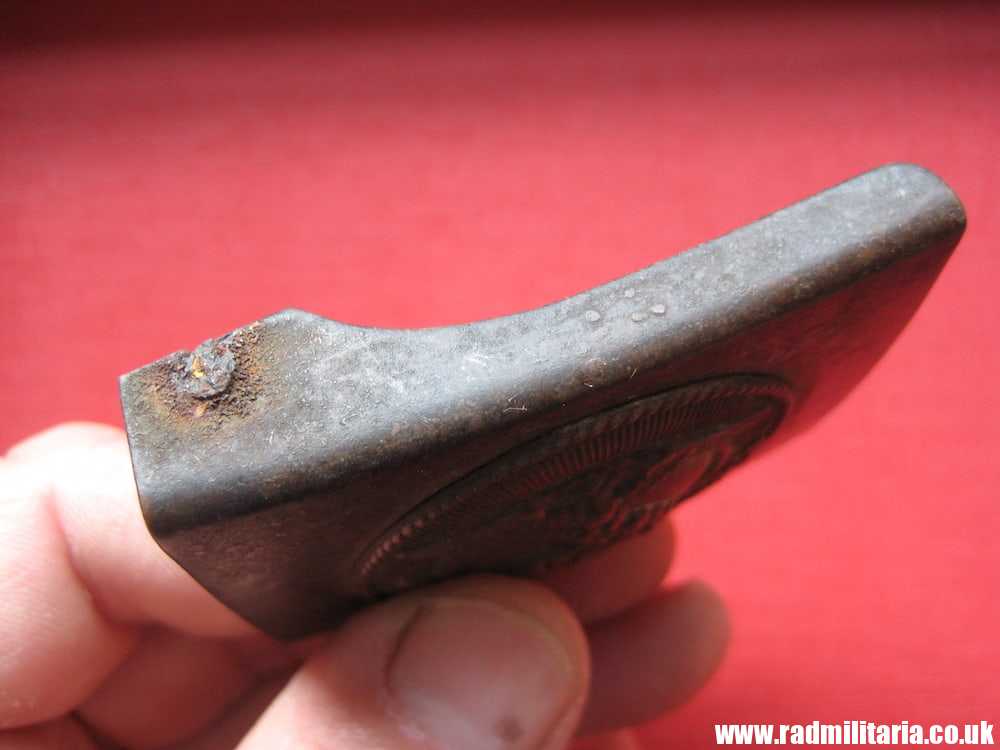 & WW2 German SA BELT BUCKLE - battlefield relic, metal detecting find. Genuine !!! - Image 7