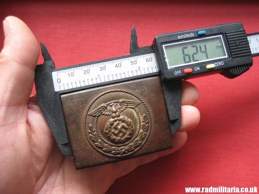 & WW2 German SA BELT BUCKLE - battlefield relic, metal detecting find. Genuine !!! - Image 11