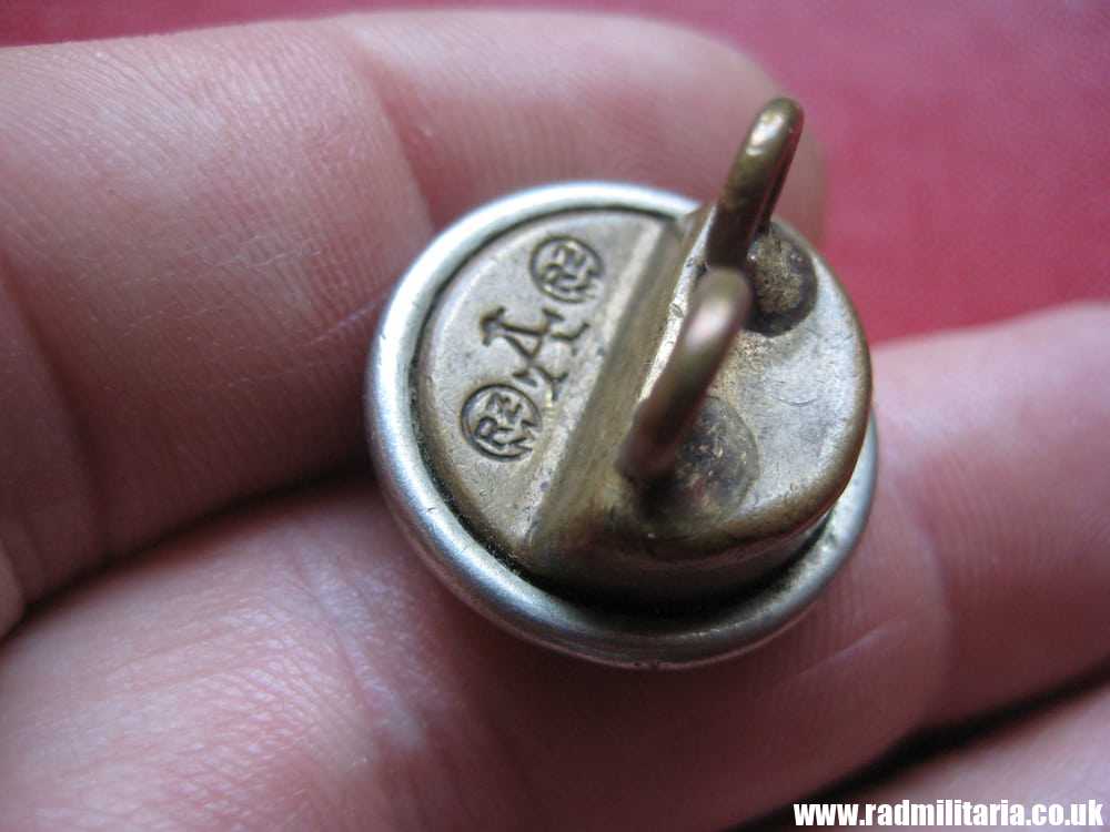 & WW2 German NSDAP BUTTON, marked: RZM A RZM, very good condition. - Image 12