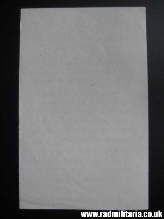 & WW2 very interesting DOCUMENT - Adolf Hitler OBERSALZBERG 5th May 1945. very rare !!! - Image 15