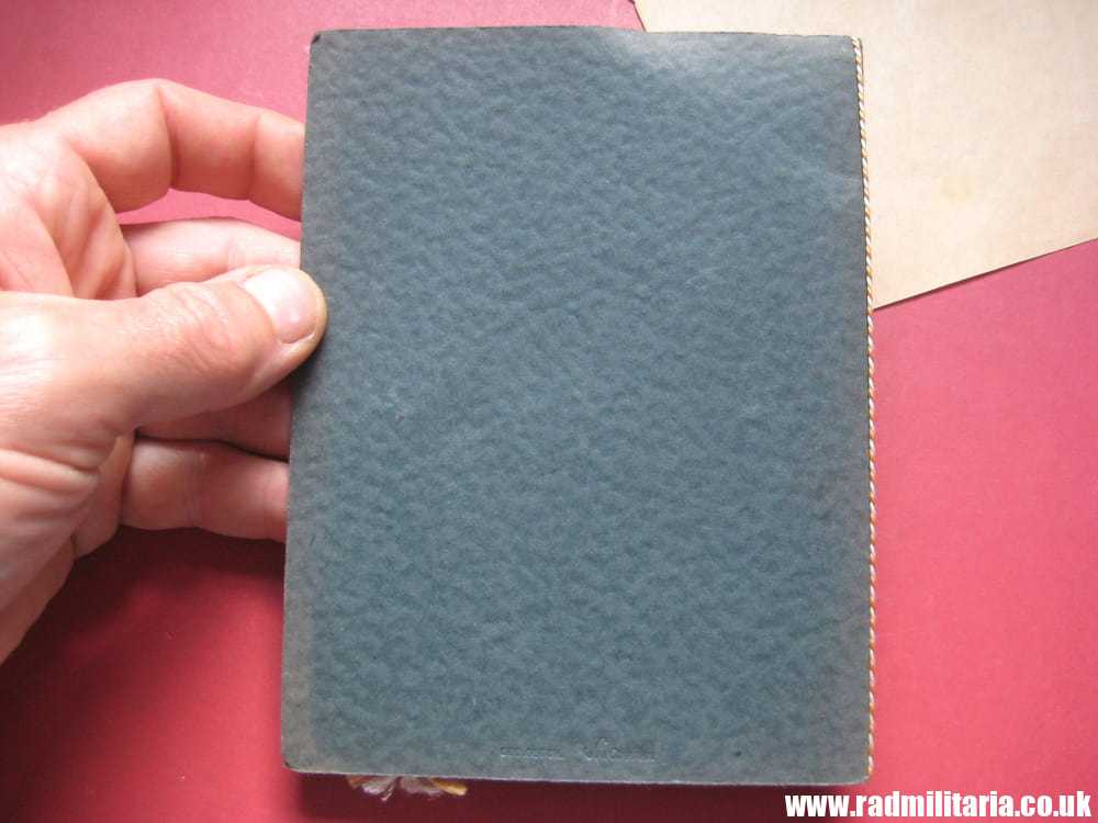 & WW2 original German DOCUMENTS - SET OF 3 - with metal BADGE inside: HEINZ WIEDEMANN. - Image 20