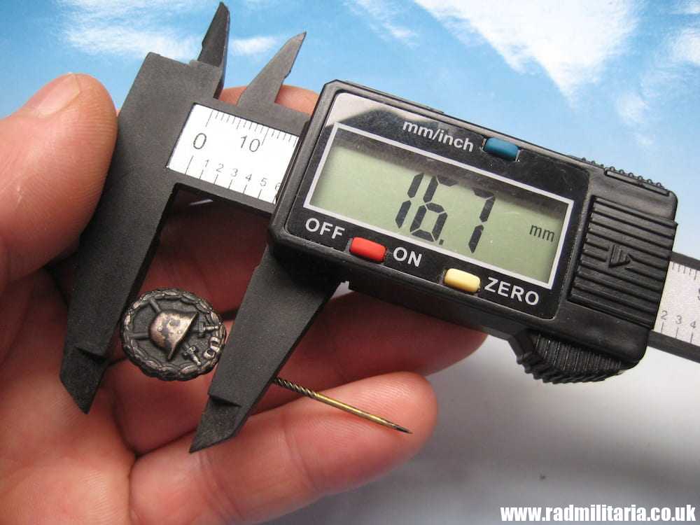 & WW1 German WOUND BADGE - small pin badge in good used condition. - Image 7