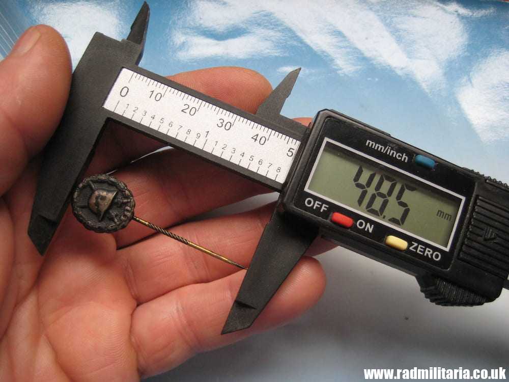 & WW1 German WOUND BADGE - small pin badge in good used condition. - Image 8