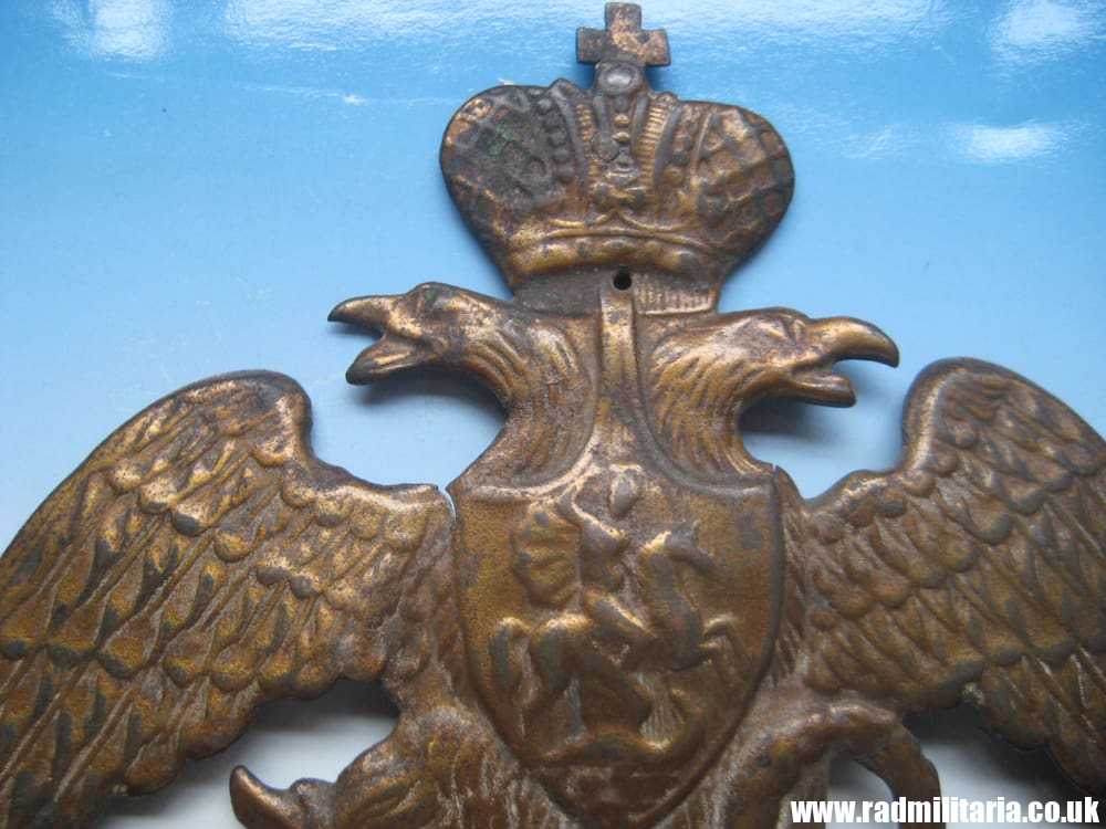 SOLD & Crimean War RUSSIAN IMPERIAL EAGLE with unit no: 48 and maker marks. ORIGINAL !!..***.. - Image 15