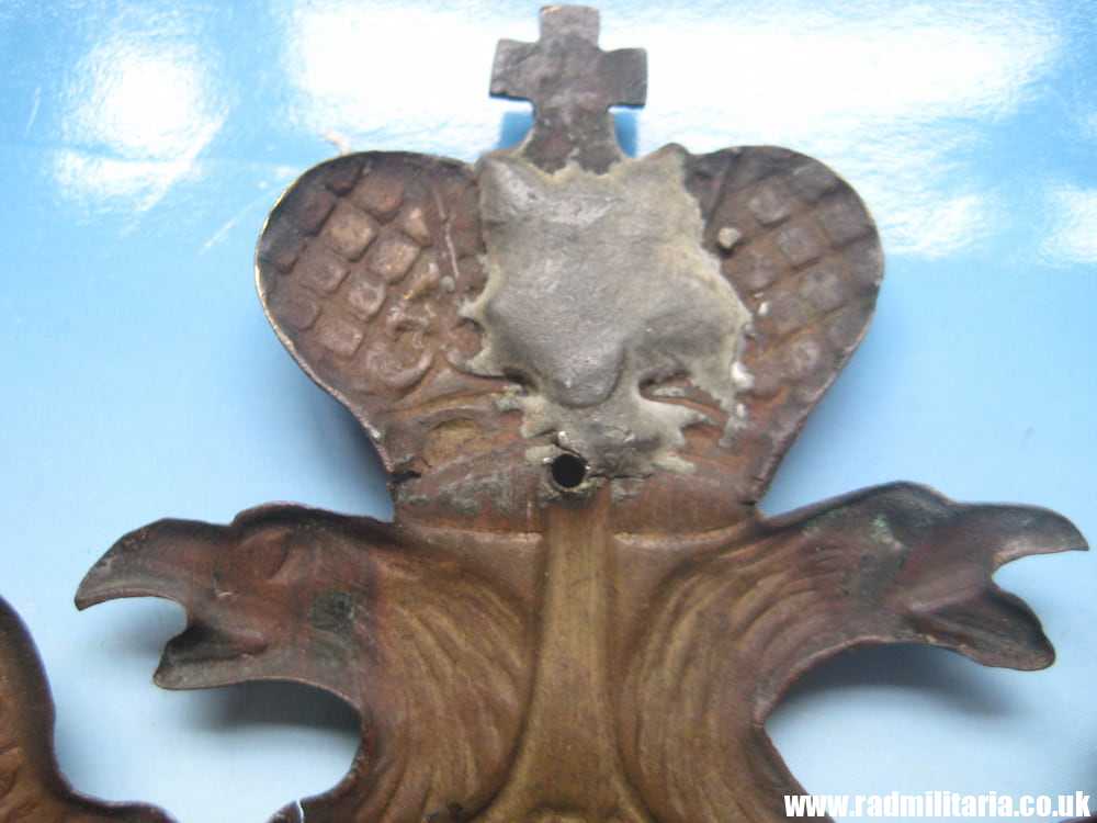 SOLD & Crimean War RUSSIAN IMPERIAL EAGLE with unit no: 48 and maker marks. ORIGINAL !!..***.. - Image 11