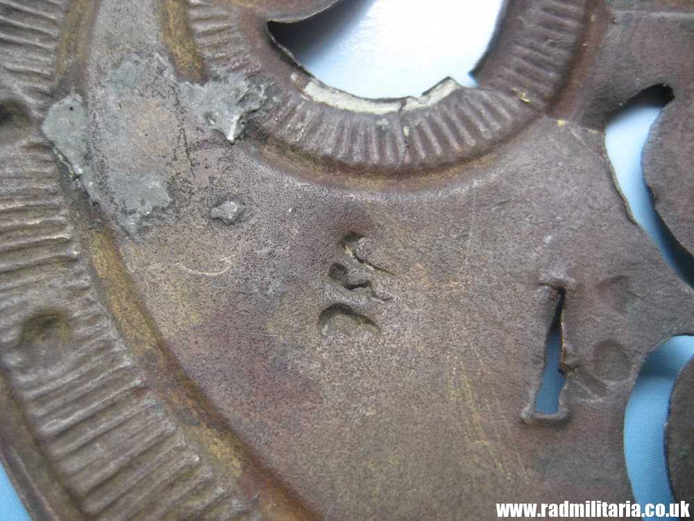 SOLD & Crimean War RUSSIAN IMPERIAL EAGLE with unit no: 48 and maker marks. ORIGINAL !!..***.. - Image 10