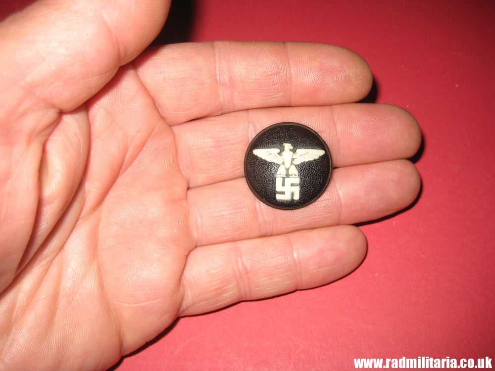 & WW2 very unusual NSDAP metal BROCHE - BADGE, no marks. Rare. - Image 5