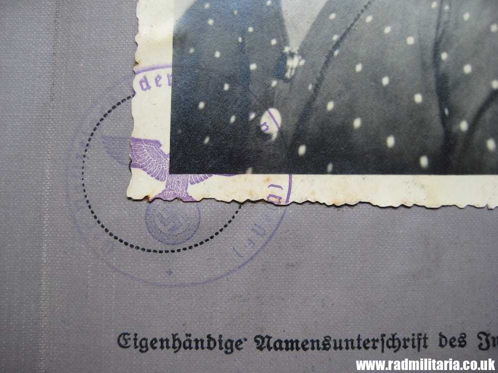 & WW2 original German DOCUMENT - FUHRERSCHEIN - Driving License - Image 10