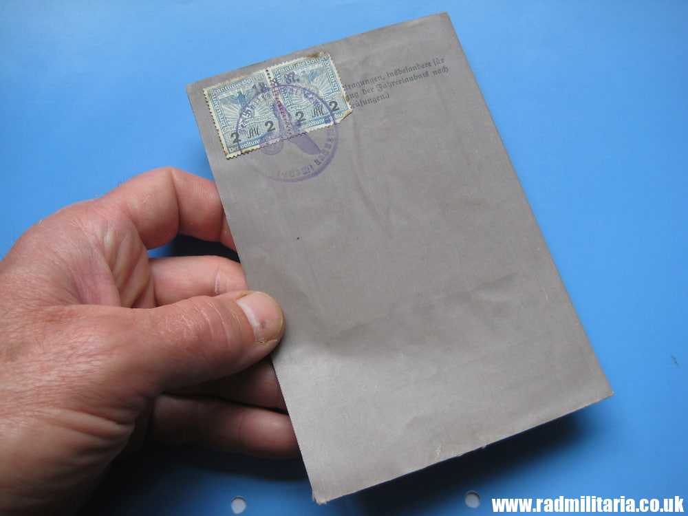 & WW2 original German DOCUMENT - FUHRERSCHEIN - Driving License - Image 4