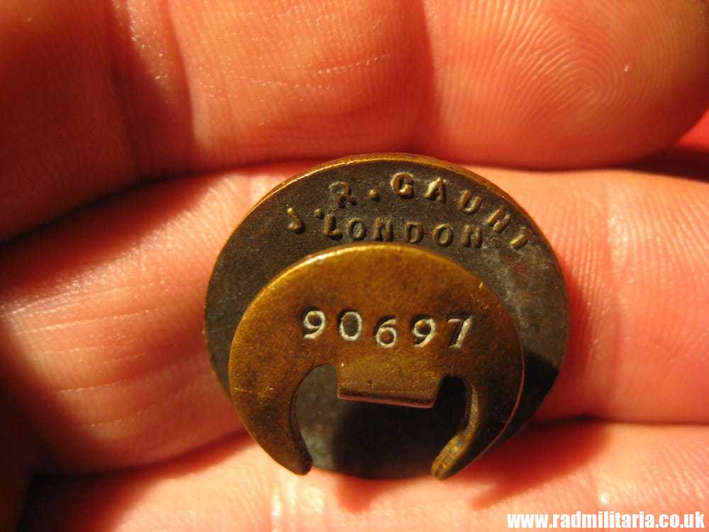 & WW1 British ENAMEL BADGE - Comrades Of The Great War no. 90697, maker: J.R. Gaunt London - Image 4