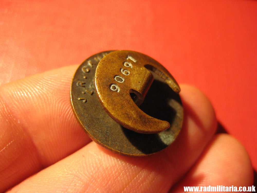& WW1 British ENAMEL BADGE - Comrades Of The Great War no. 90697, maker: J.R. Gaunt London - Image 7