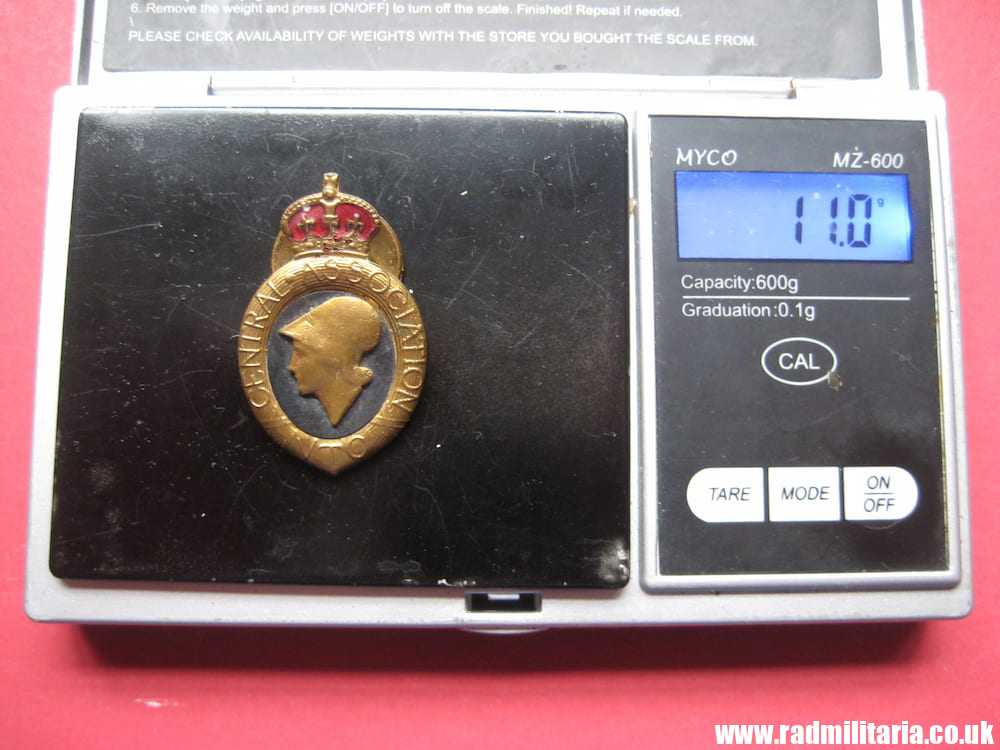 & WW1 British BADGE - VTC Central Association, maker: Torini & Sons. Bradford - Image 11