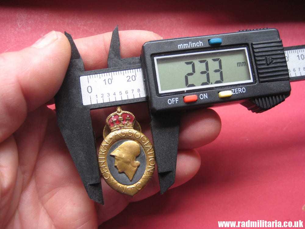 & WW1 British BADGE - VTC Central Association, maker: Torini & Sons. Bradford - Image 12