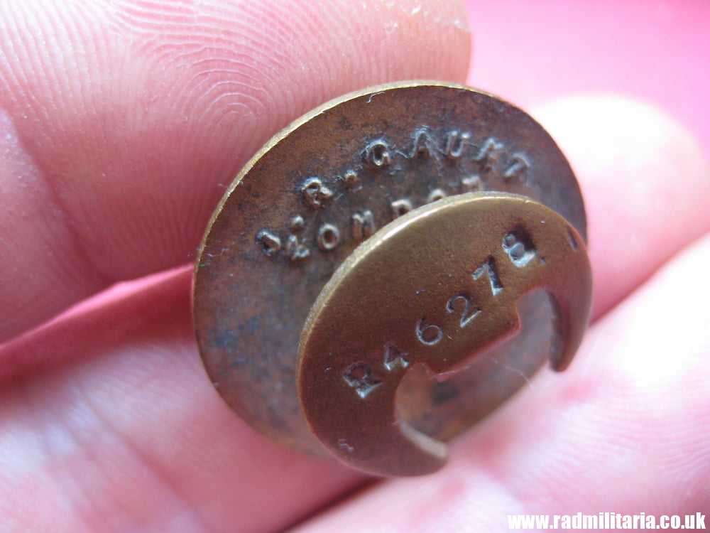& WW1 British ENAMEL BADGE - Comrades Of The Great War no. 246278 - J.R. Gaunt London - Image 4