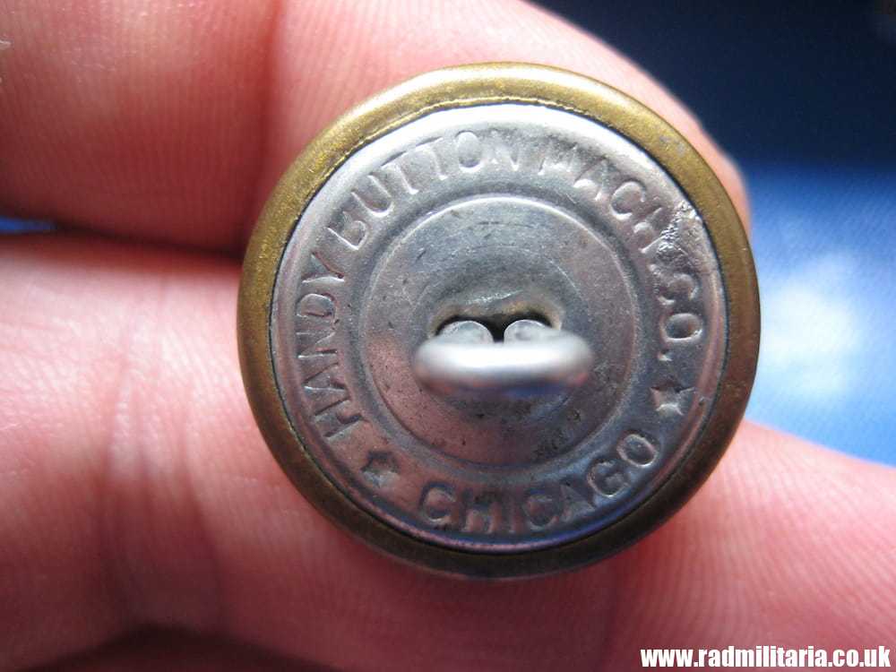 & WW2 genuine MILITARY BUTTON Soviet Russia button made in USA !!! LEND-LEASE rare !! - Image 3