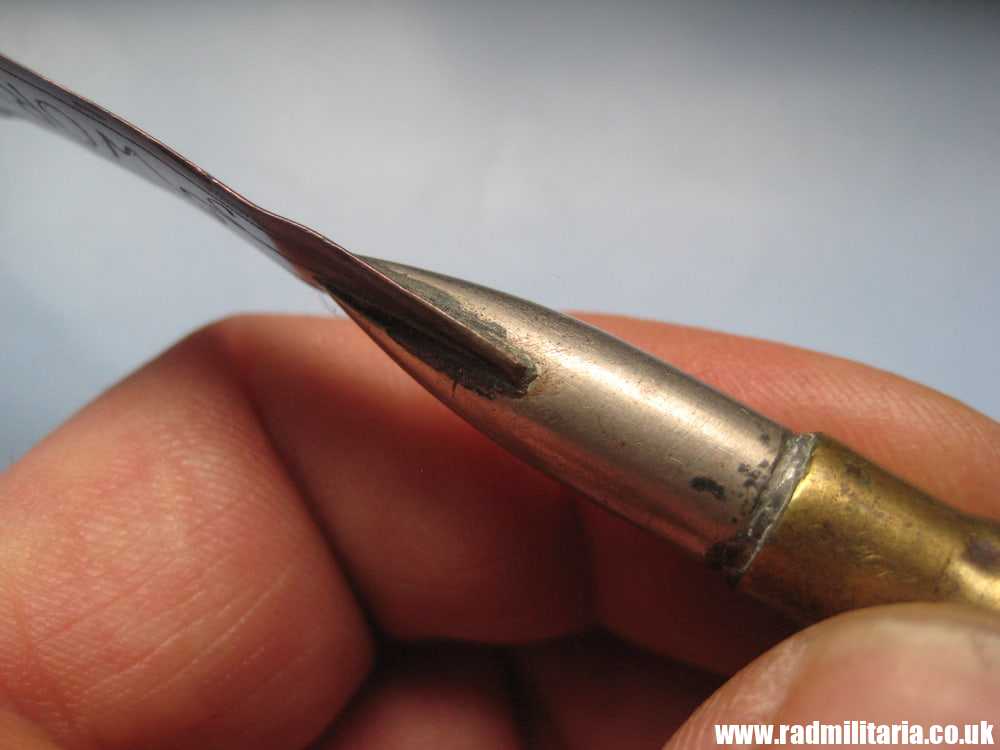 & WW1 original British TRENCH ART made of brass LETTER OPENER - KOELN 1919. - Image 9