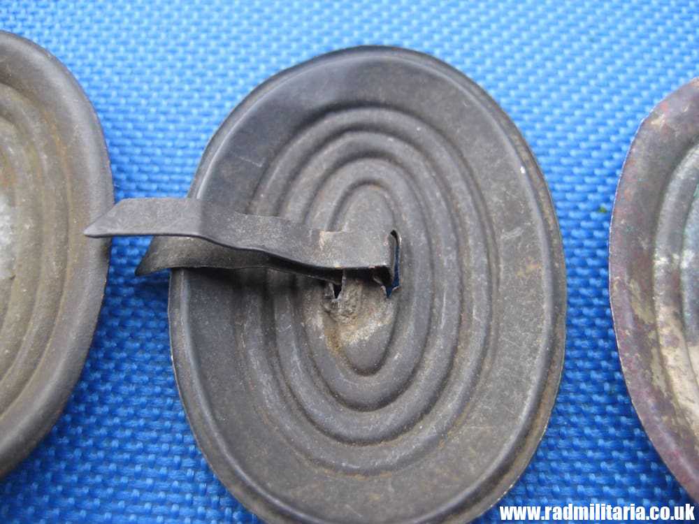 & WW1 original Imperial RUSSIA CAP BADGES set of 3 - metal detecting find. - Image 11