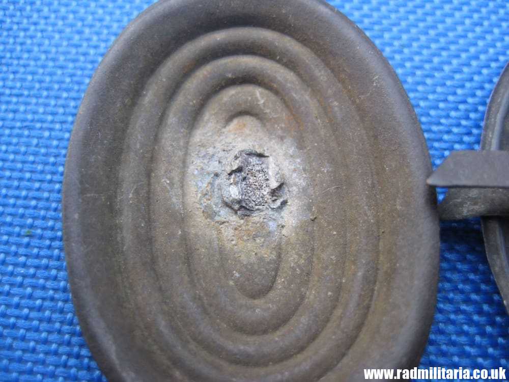 & WW1 original Imperial RUSSIA CAP BADGES set of 3 - metal detecting find. - Image 12