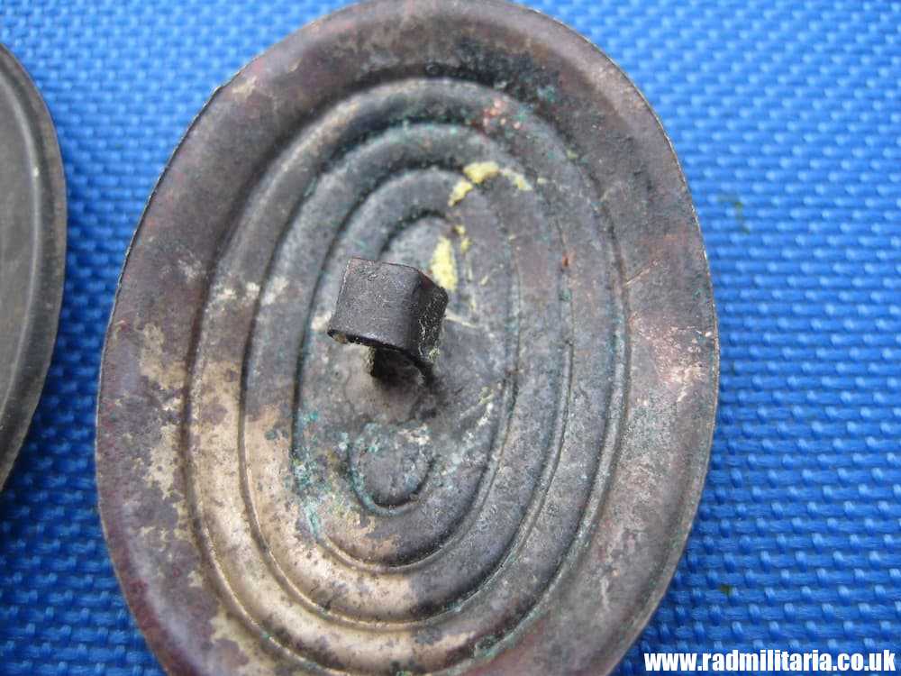 & WW1 original Imperial RUSSIA CAP BADGES set of 3 - metal detecting find. - Image 13