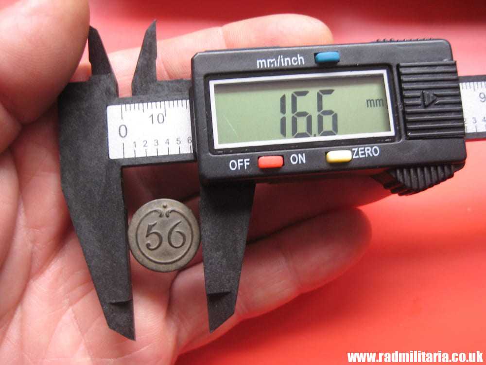 & original small NAPOLEONIC 56th Infantry Regiment BUTTON with number - metal detecting find. FRANCE pre 1815. - Image 8