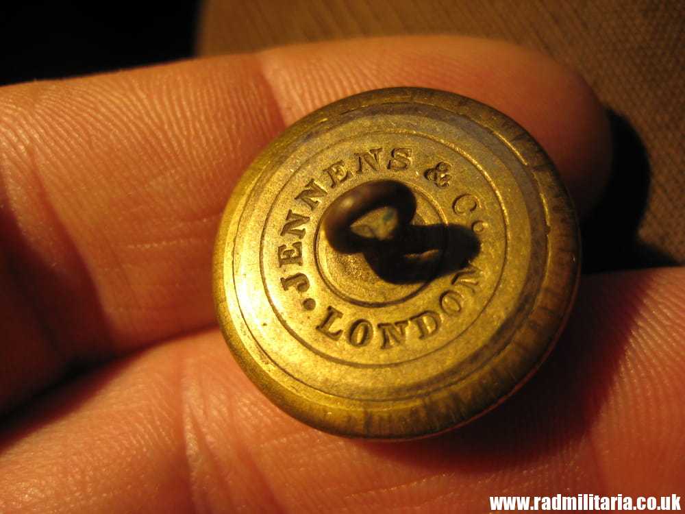& old British MILITARY BUTTON - Generals ranks officer, maker: JENNENS & Co London. - Image 4