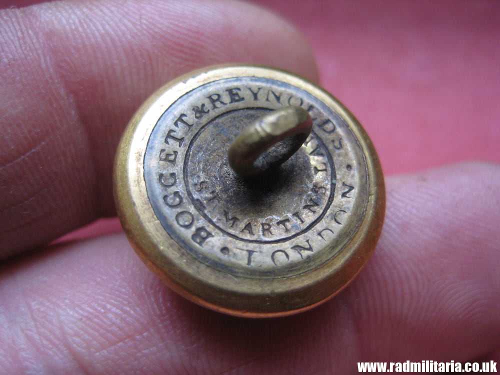 & old British MILITARY BUTTON - Generals ranks officer, maker: BOGGETT & REYNOLDS London 1843 - 1861. - Image 5