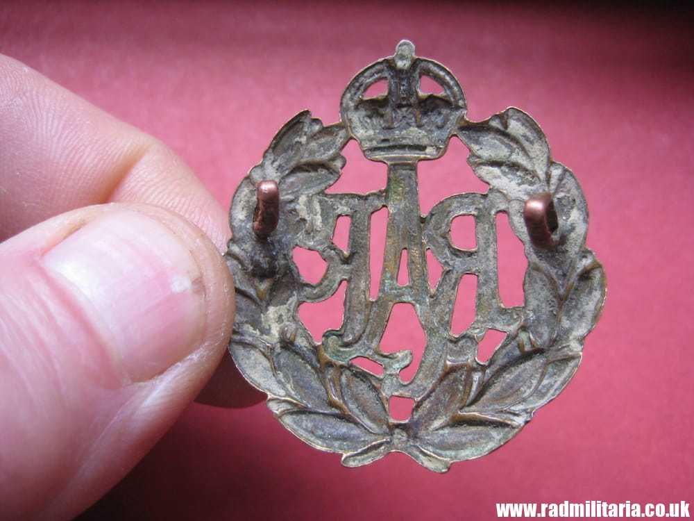 SOLD & WW2 Royal Air Force CAP BADGE RAF original badge, genuine !..***.. - Image 6