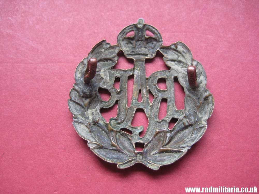 SOLD & WW2 Royal Air Force CAP BADGE RAF original badge, genuine !..***.. - Image 10