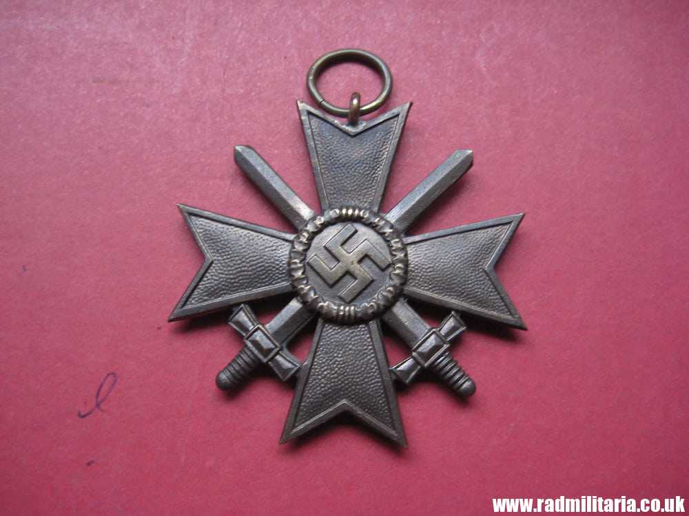 & WW2 original German War Merit Cross 2nd Class - KVK Kriegsverdienstkreuz 2. Klasse. - Image 4