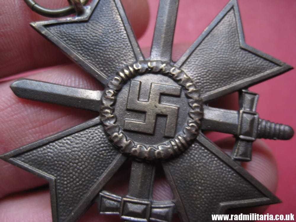 & WW2 original German War Merit Cross 2nd Class - KVK Kriegsverdienstkreuz 2. Klasse. - Image 5