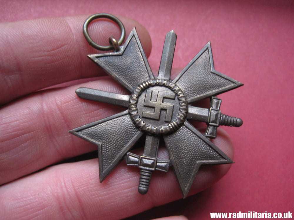 & WW2 original German War Merit Cross 2nd Class - KVK Kriegsverdienstkreuz 2. Klasse. - Image 6