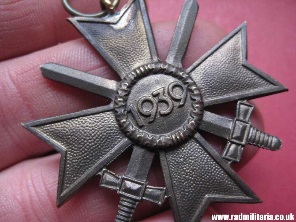 & WW2 original German War Merit Cross 2nd Class - KVK Kriegsverdienstkreuz 2. Klasse. - Image 8