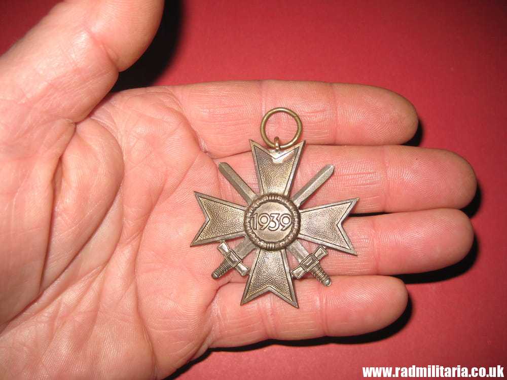 & WW2 original German War Merit Cross 2nd Class - KVK Kriegsverdienstkreuz 2. Klasse. - Image 9