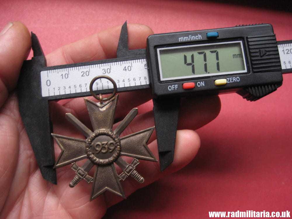 & WW2 original German War Merit Cross 2nd Class - KVK Kriegsverdienstkreuz 2. Klasse. - Image 12