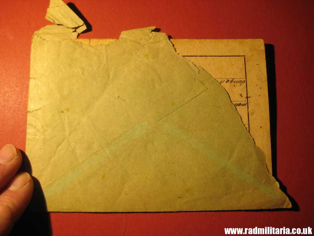 & WW2 original LETTER - 1940 Konzentrationslager Dachau 3K (Concentration Camp Dachau) - Image 5