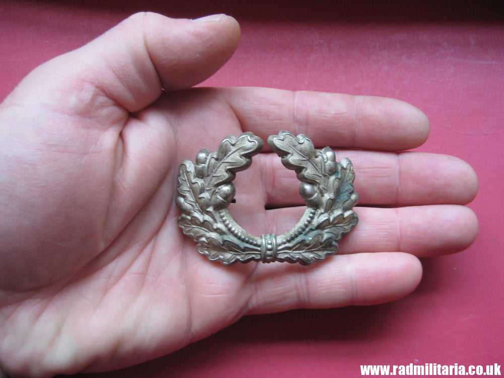 & WW2 original German CAP BADGE from visor cap in very good condition.