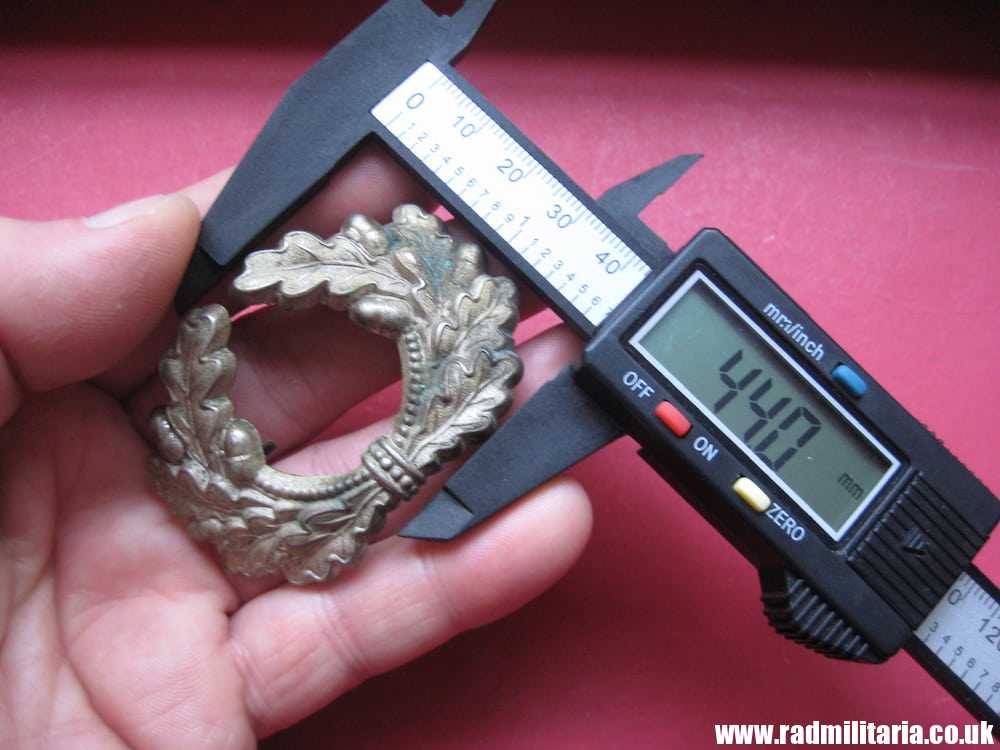 & WW2 original German CAP BADGE from visor cap in very good condition. - Image 9