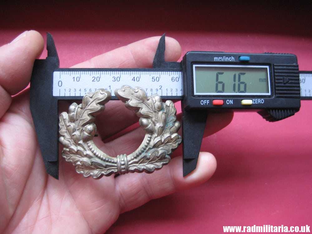 & WW2 original German CAP BADGE from visor cap in very good condition. - Image 10