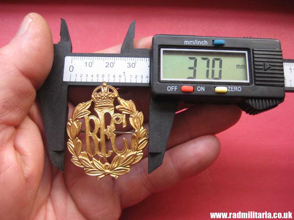 & WW1 RFC Royal Flying Corps SWEETHEART BADGE made from Cap Badge. Gilded !! - Image 9