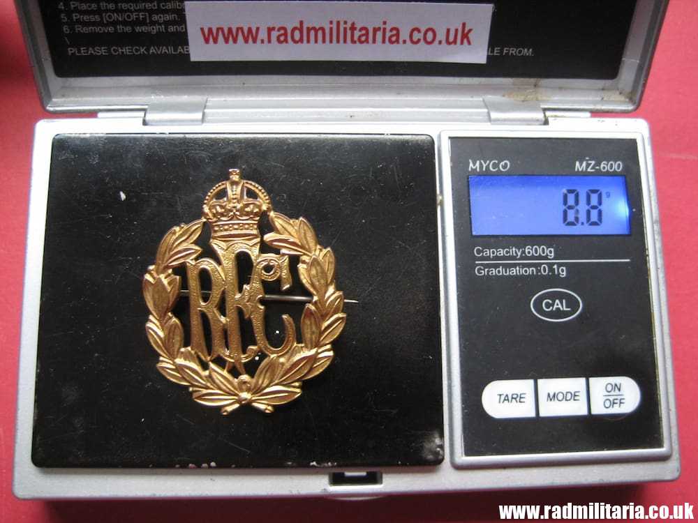 & WW1 RFC Royal Flying Corps SWEETHEART BADGE made from Cap Badge. Gilded !! - Image 11