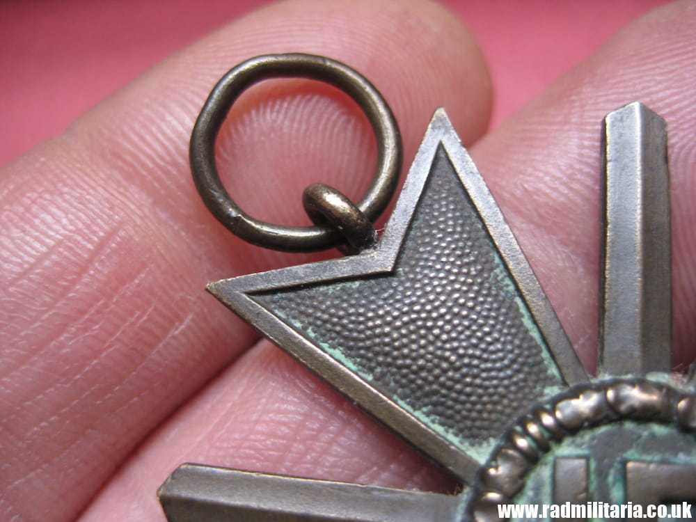 & WW2 original German War Merit Cross 2nd Class - KVK Kriegsverdienstkreuz 2. Klasse. - Image 8