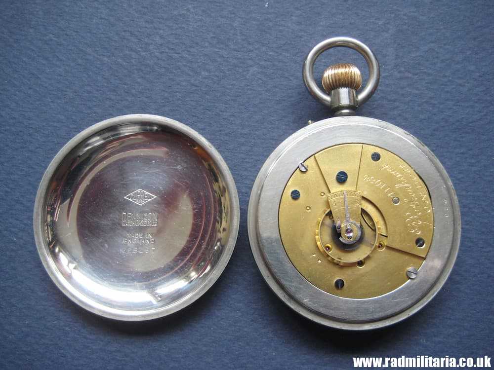 & WW1 British military POCKET WATCH in good working order: ROTHERHAMS London A290 G.S.MK.II /I\ genuine !! - Image 8