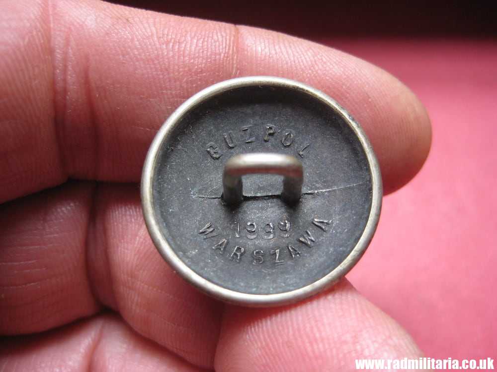 & 1939 original POLISH MILITARY BUTTON - in very good condition: GUZPOL 1939 Warszawa. - Image 6