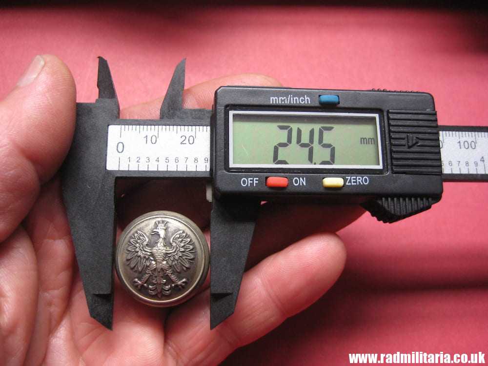 & 1939 original POLISH MILITARY BUTTON - in very good condition: GUZPOL 1939 Warszawa. - Image 7