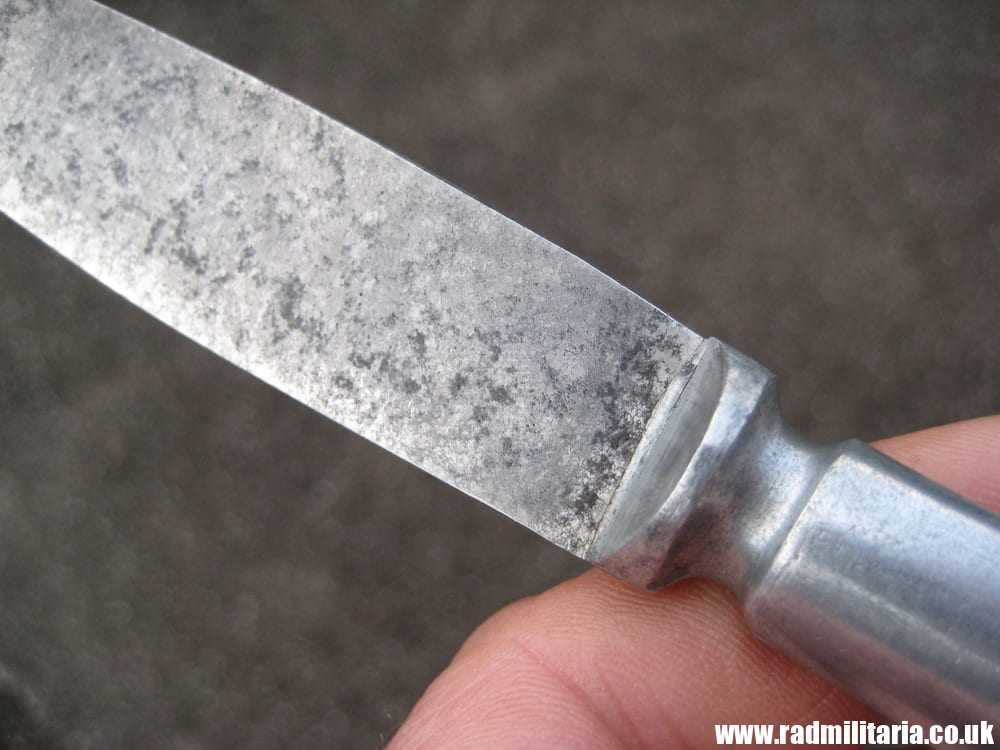 & WW2 German Wehrmacht BUTTER KNIFE - FBCM 42, 3rd Reich Cutlery, rare. - Image 4