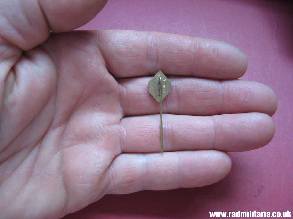 & WW2 original German enamel BADGE: Deutsche Stenographenschaft, marked: GES. GESCH. - Image 11