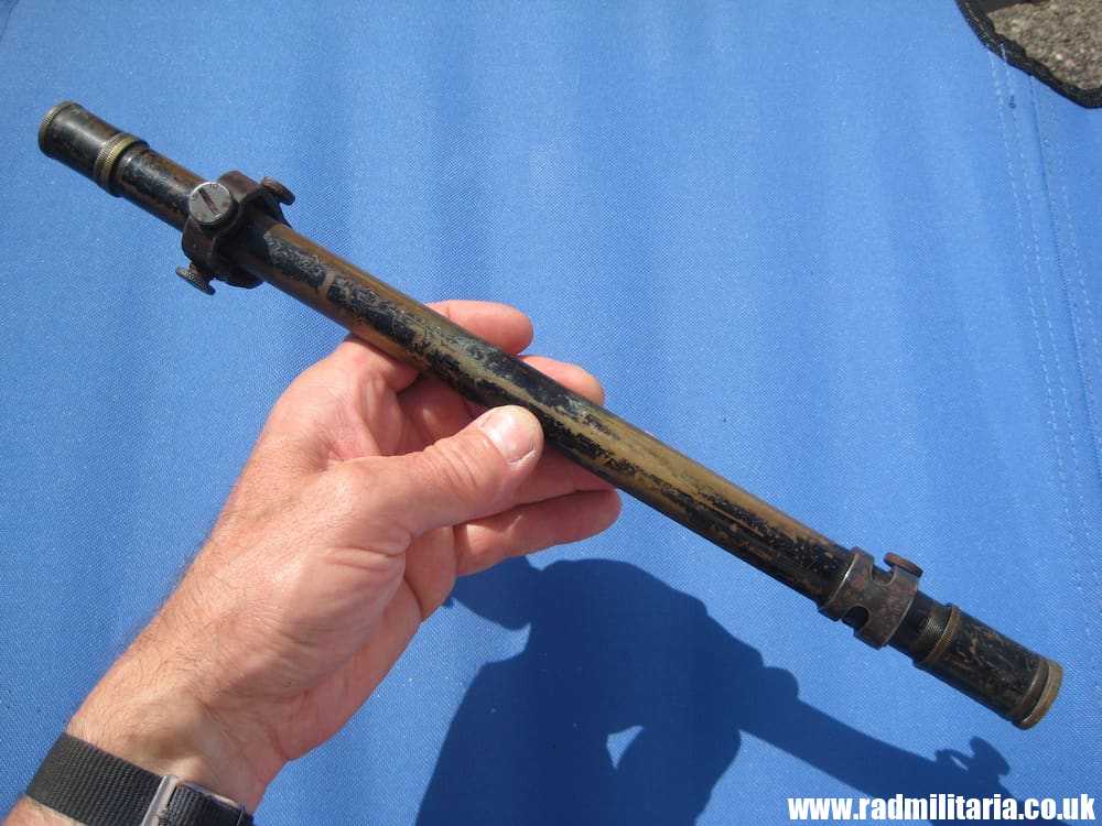 & WW2 original Wichester rifle SCOPE with mounts, 100% genuine. Lend-Lease - Image 2