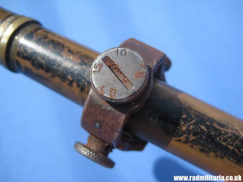 & WW2 original Wichester rifle SCOPE with mounts, 100% genuine. Lend-Lease - Image 8